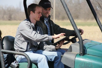 Grid Soil Sampling with a Tablet